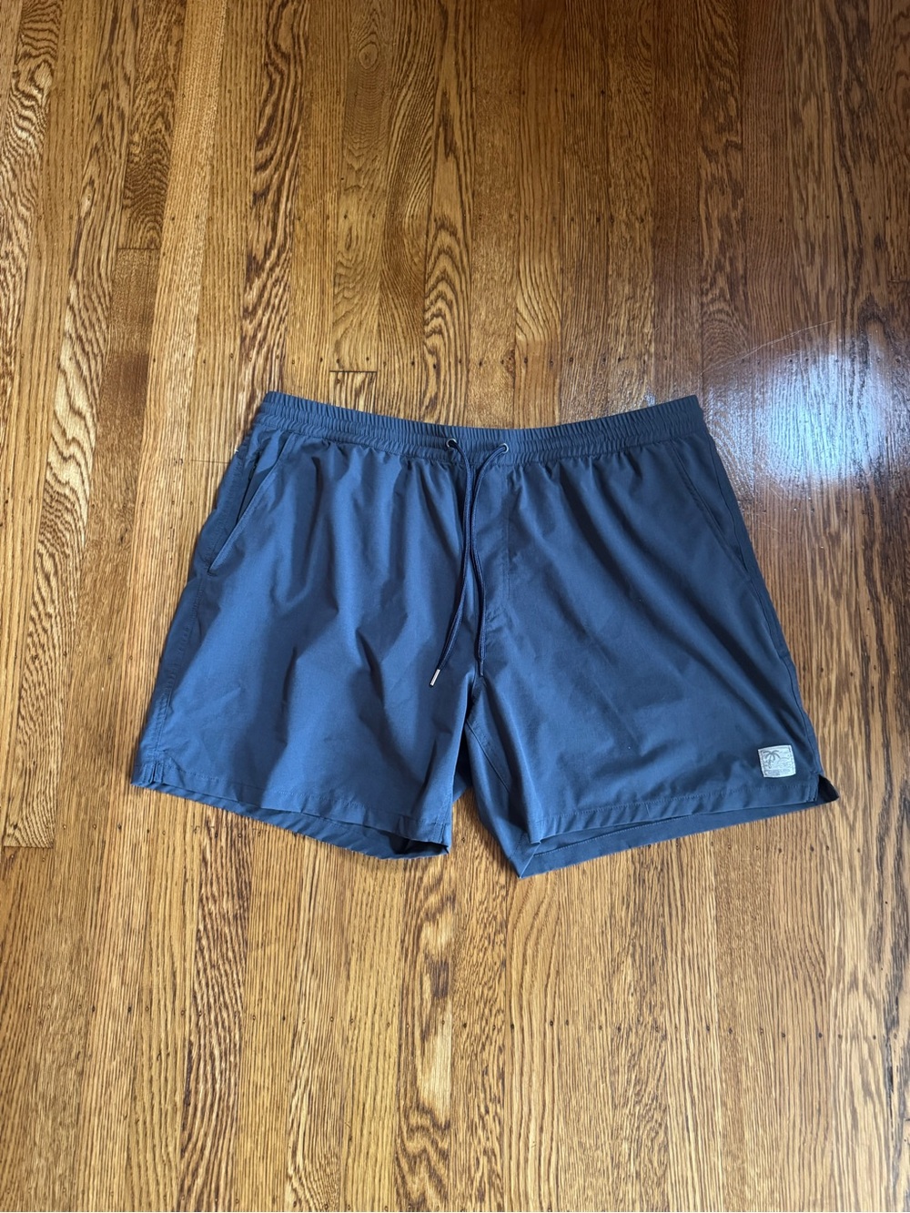 Marine Layer Lined Swim Sport Shorts Grey Mens XXL 40